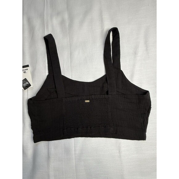 RIP CURL Premium Surf Crop In Black Sz Medium New - Picture 5 of 9